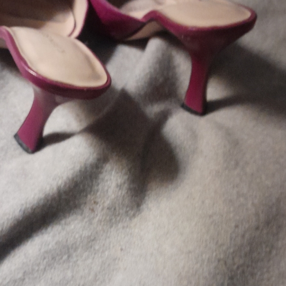 Women's Hot Pink Mules - Picture 5 of 7